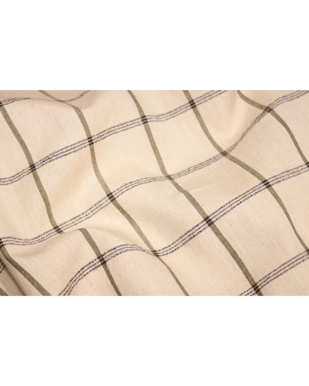 (433) Cotton, merino wool Azo-free dyed stole from Nagaland - Yellow, blue, vertical stripes, horizontal stripes