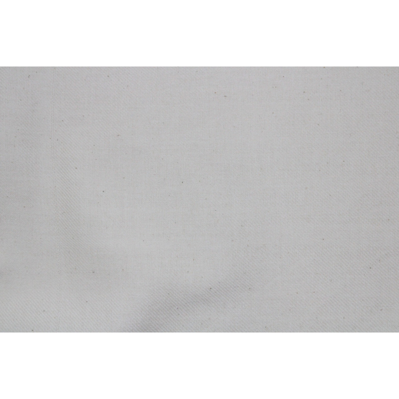 (1840) Organic cotton undyed yardage from Maheshwar - Kora, twill, textured