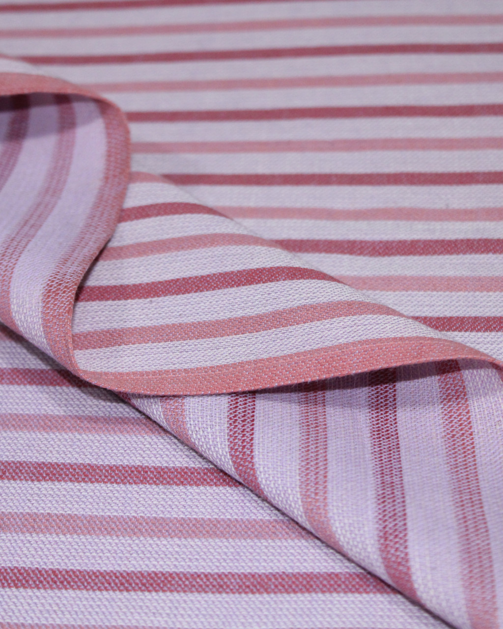 (152) Cotton Azo free dyed yardage from Kutch - Pink, burgundy, checks, vertical stripes