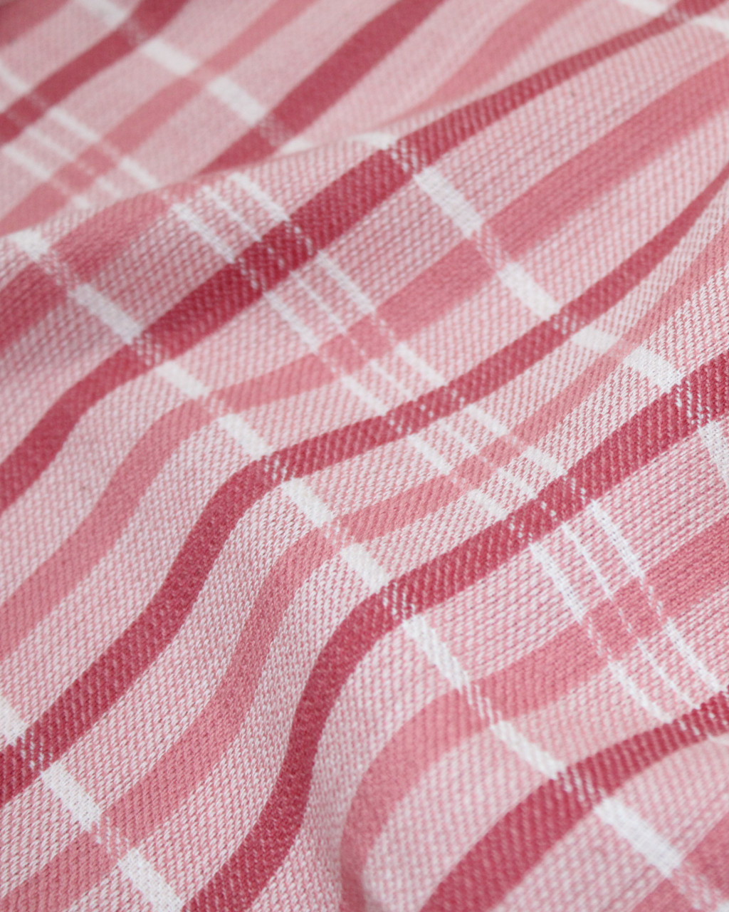 (153) Cotton Azo free dyed yardage from Kutch - Peach, burgundy, ivory, checks, horizontal stripes, vertical stripes