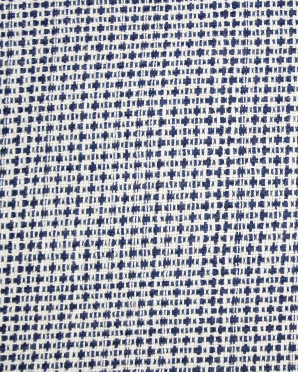 (45) Cotton Azo-free dyed yardage from Bihar - Textured, indigo, kora, white, off white