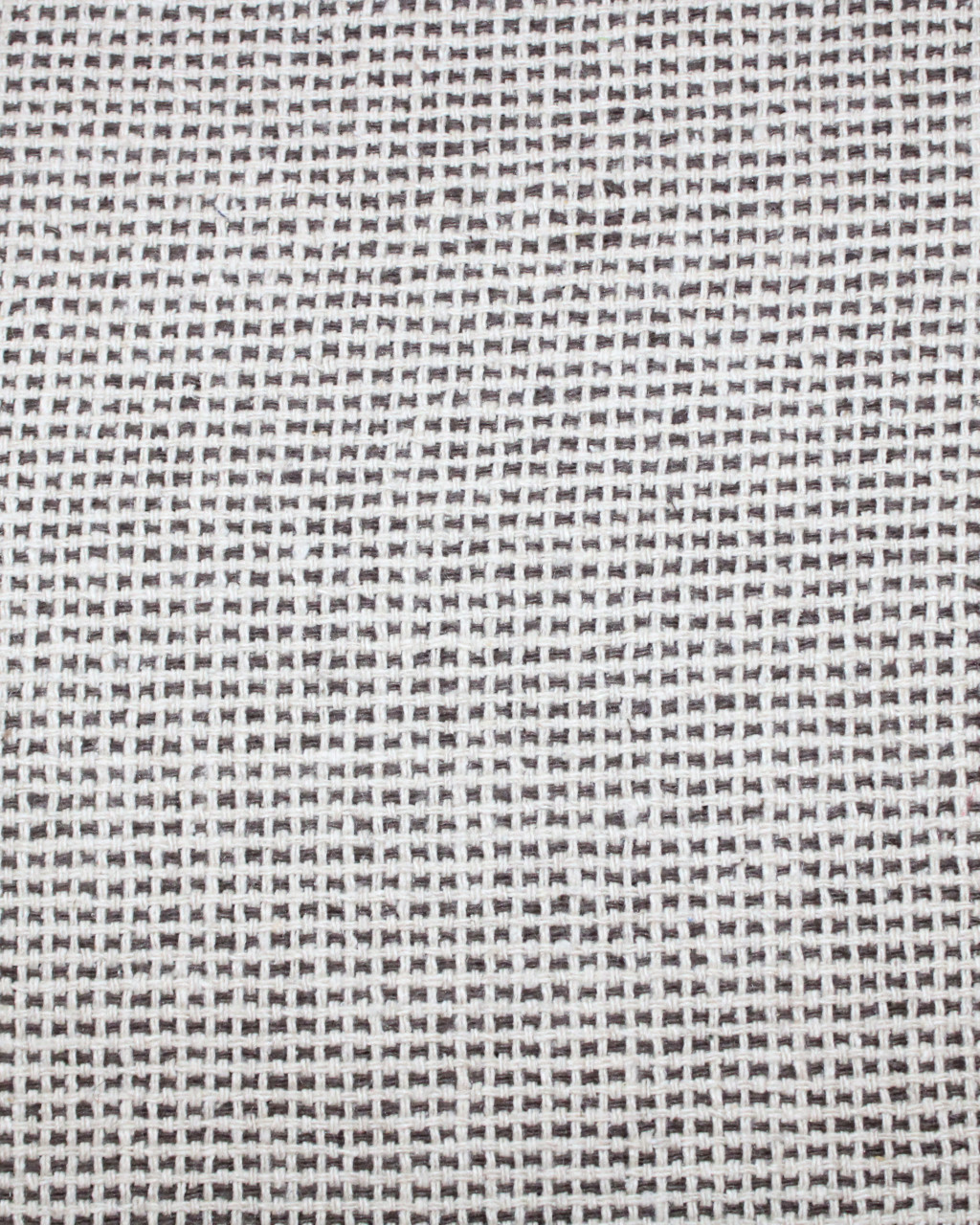 (799) Silk noil Azo-free dyed yardage from Bihar - Brown, off white