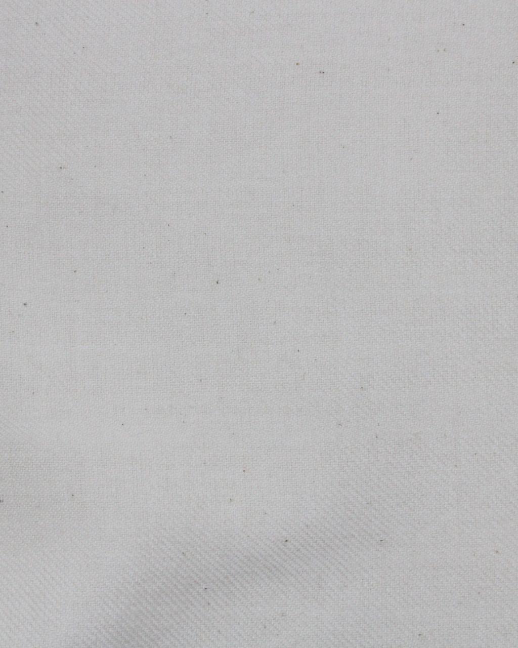 (1840) Organic cotton undyed yardage from Maheshwar - Kora, twill, textured