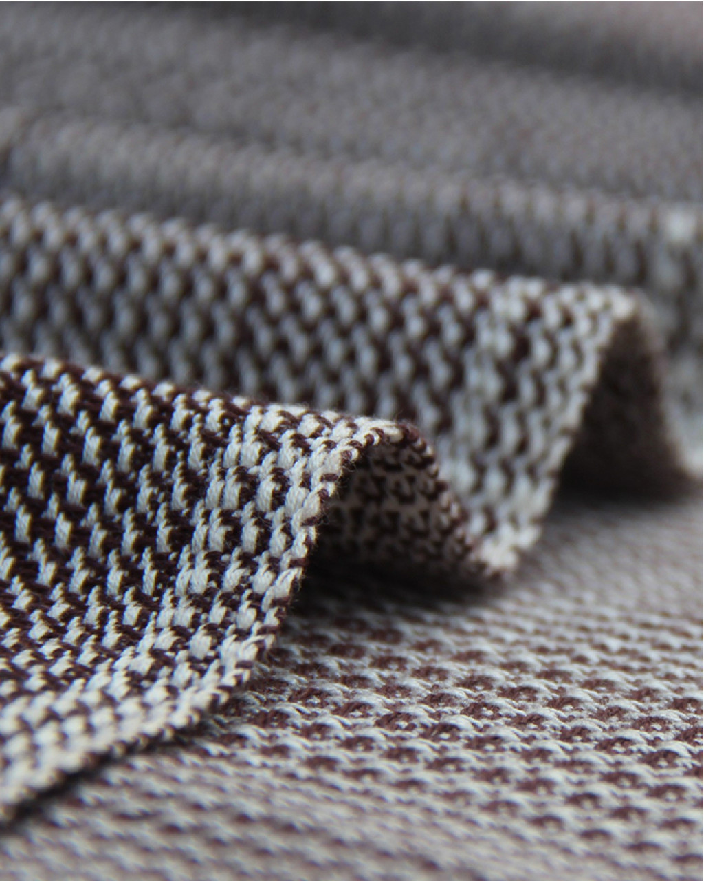(337) Cotton Azo-free dyed yardage from Ladakh - White, brown, textured